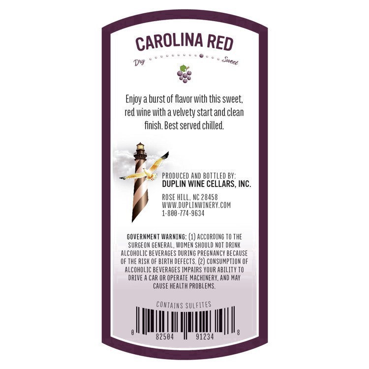 slide 9 of 33, Duplin Winery Duplin Carolina Red Blend Red Wine - 750ml Bottle, 750 ml