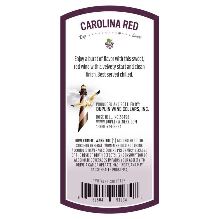 slide 31 of 33, Duplin Winery Duplin Carolina Red Blend Red Wine - 750ml Bottle, 750 ml