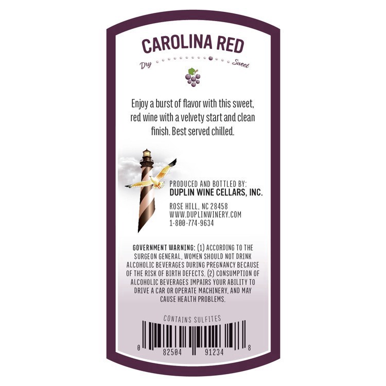 slide 15 of 33, Duplin Winery Duplin Carolina Red Blend Red Wine - 750ml Bottle, 750 ml