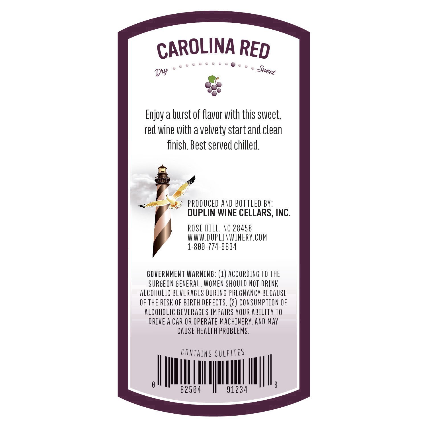 slide 3 of 33, Duplin Winery Duplin Carolina Red Blend Red Wine - 750ml Bottle, 750 ml