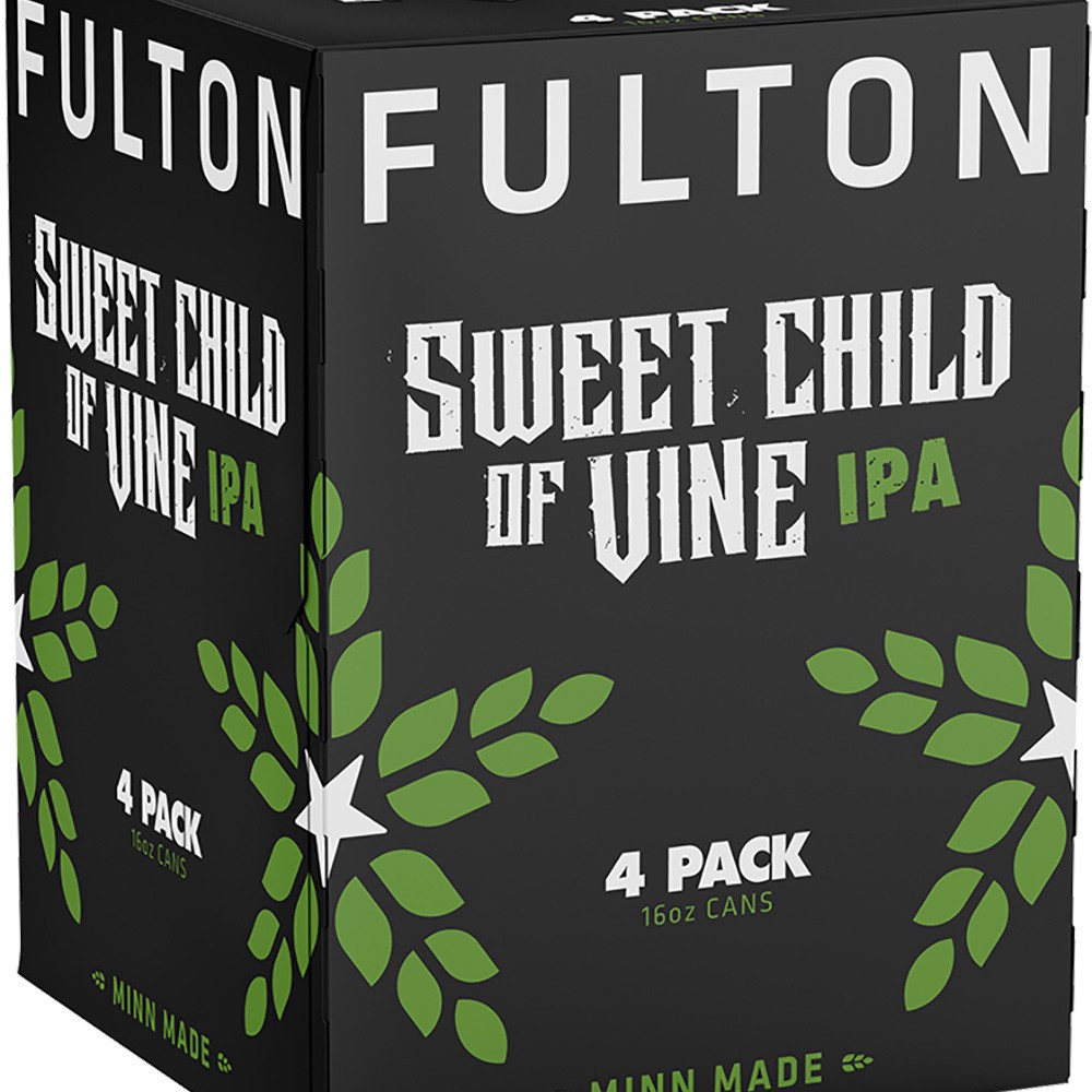 slide 1 of 1, Fulton Beer Sweet Child Of Vine IPA, 4 ct; 16 oz