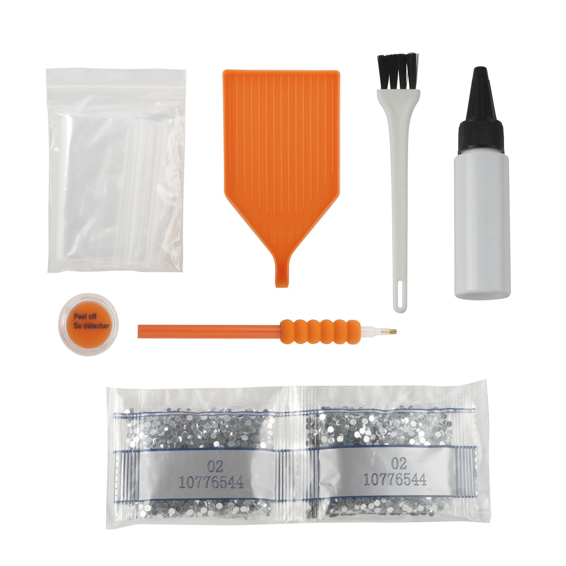 slide 2 of 4, 5.5" Skull Light-Up 3d Diamond Art Kit By Make Market, 5.5 in