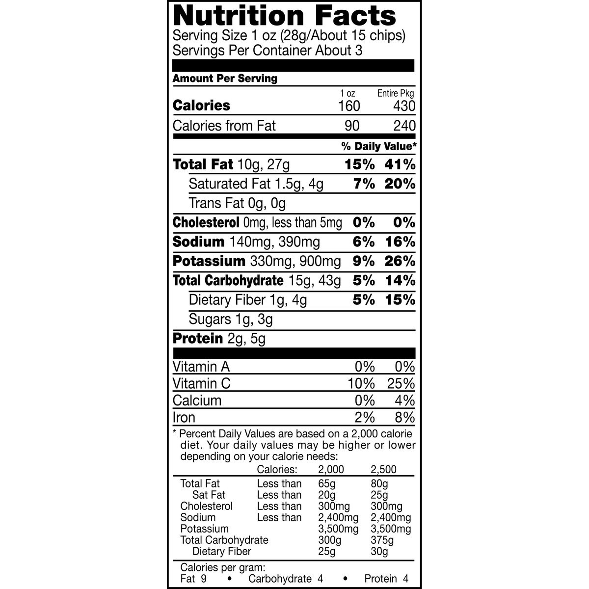 slide 2 of 5, Lay's Potato Chips, 2.8 oz