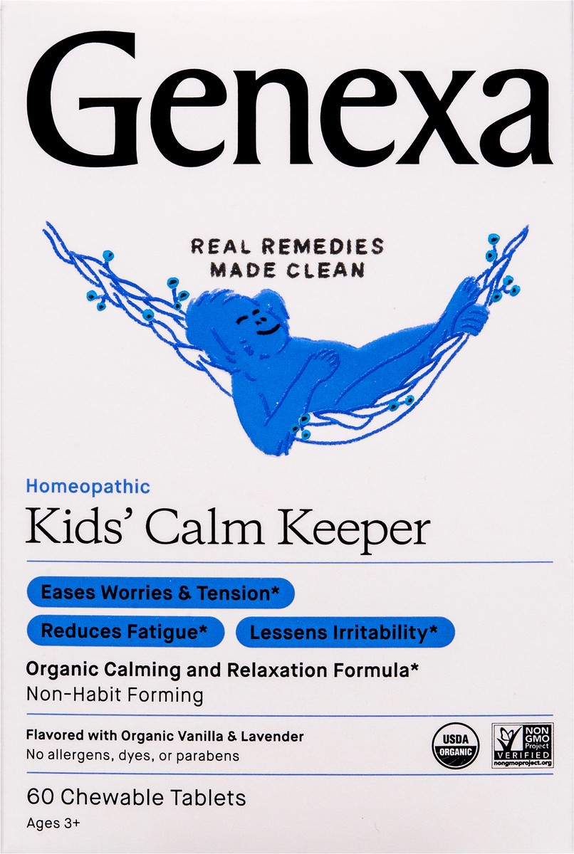 slide 7 of 8, Genexa Kids Calm Keeper, 60 ct