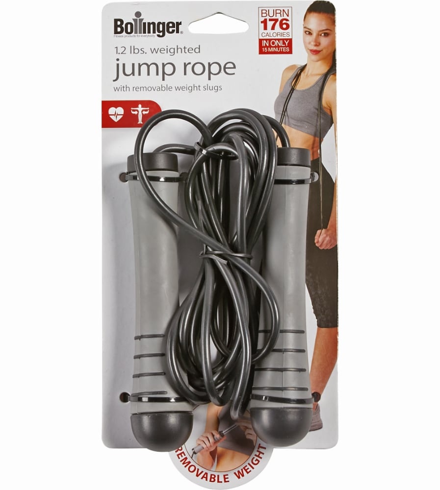 slide 1 of 1, Bollinger Weighted Jump Rope, 1.2 lb