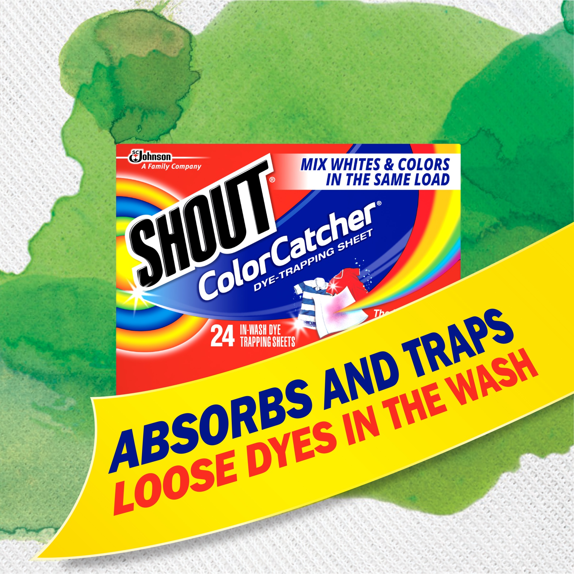 Shout Color Catcher Dye Trapping Sheet 24 ct Shipt