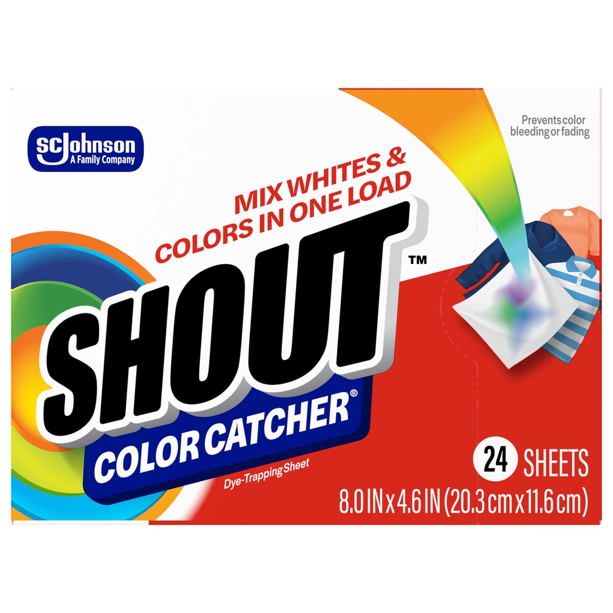 slide 1 of 15, Shout Color Catcher, Dye-Trapping Sheets, 24 Sheets, 24 ct
