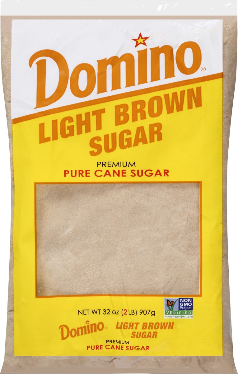 slide 4 of 7, Domino Light Brown Sugar 32 oz. Bag, 32 oz