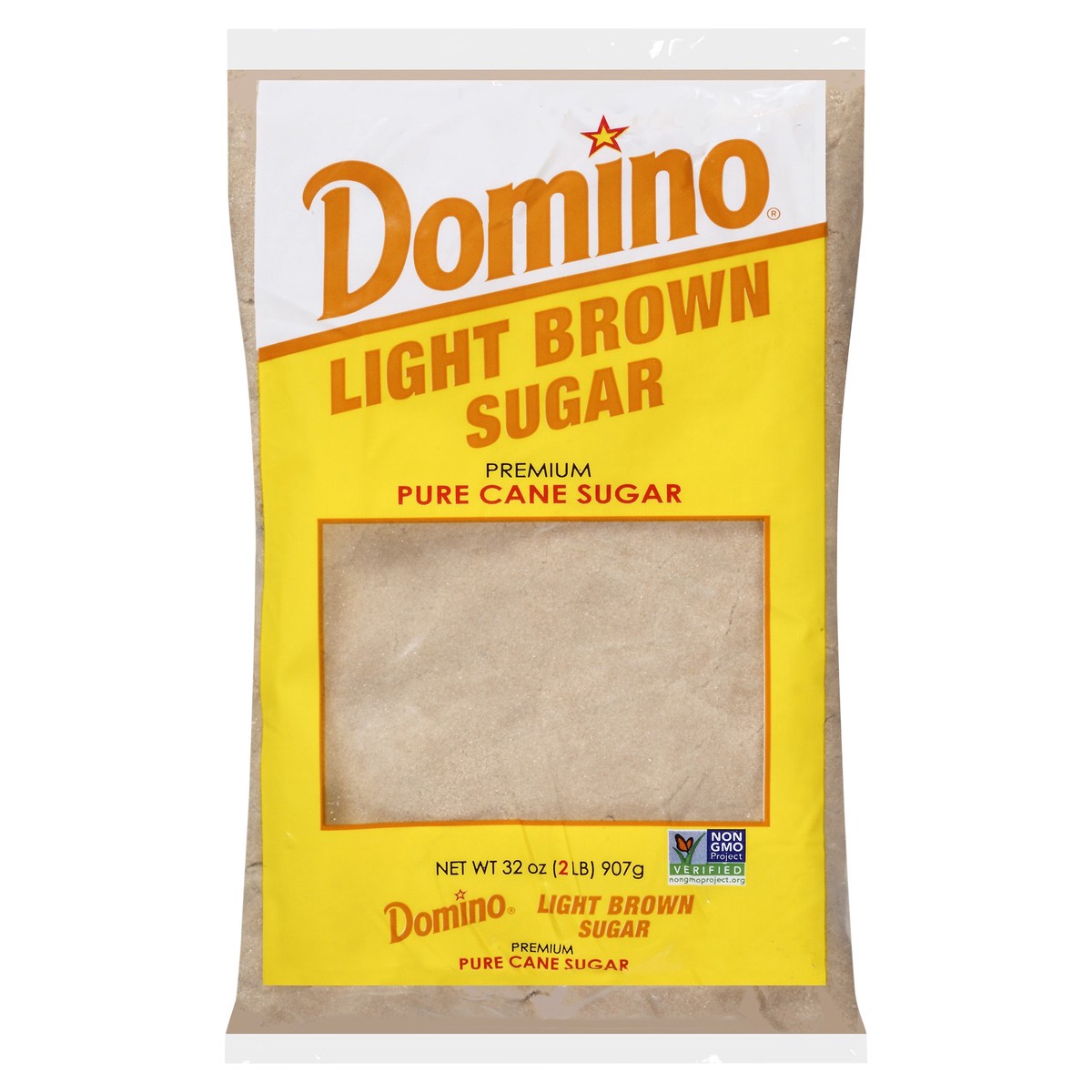 slide 1 of 7, Domino Light Brown Sugar 32 oz. Bag, 32 oz