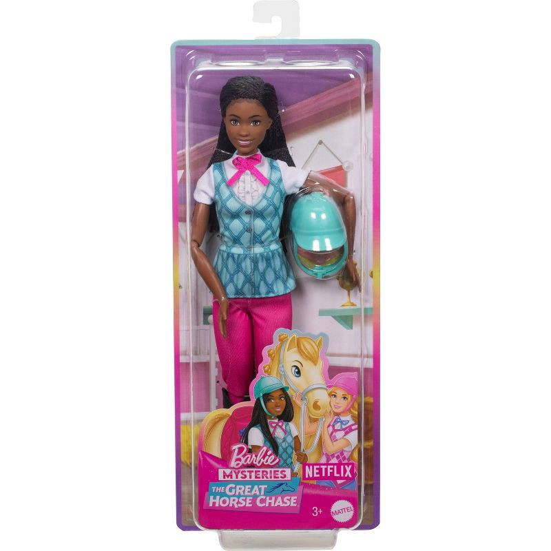 slide 6 of 6, Barbie Horse Content Riding Doll Playset "Brooklyn", 1 ct
