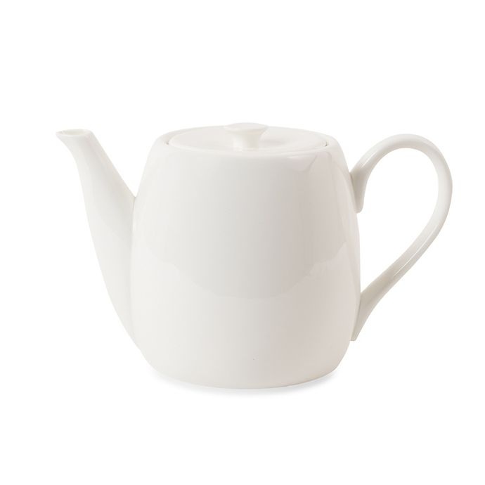 slide 1 of 1, Nevaeh White by Fitz and Floyd Teapot, 1 ct