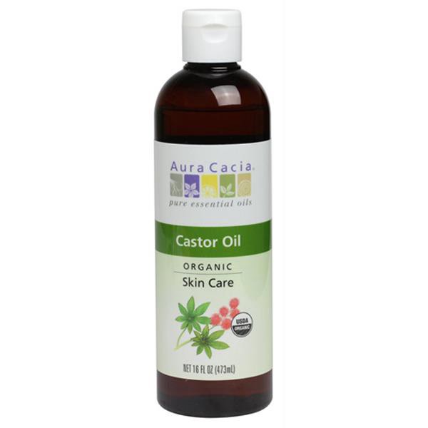 slide 1 of 3, Aura Cacia Organic Castor Skin Care Oil, 16 oz