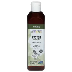 Aura Cacia Hexane-Free Castor Skin Care Oil 16 fl oz