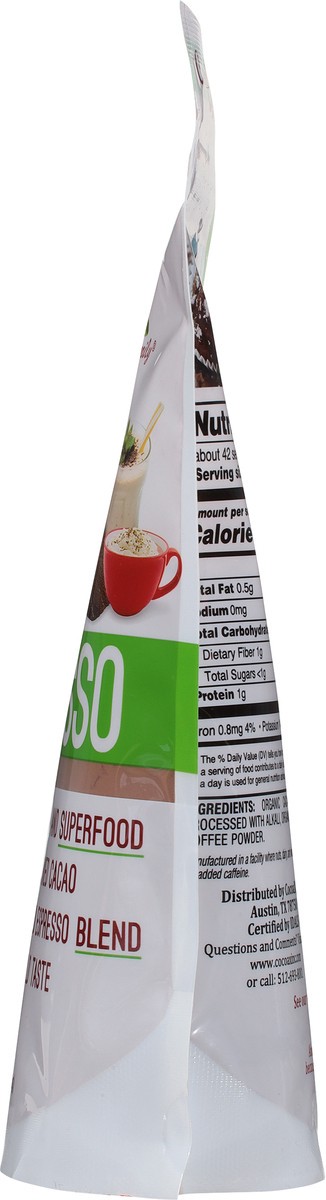 slide 3 of 9, CocoaX Organic Unsweetened Cocoa + Espresso - 8 oz, 8 oz
