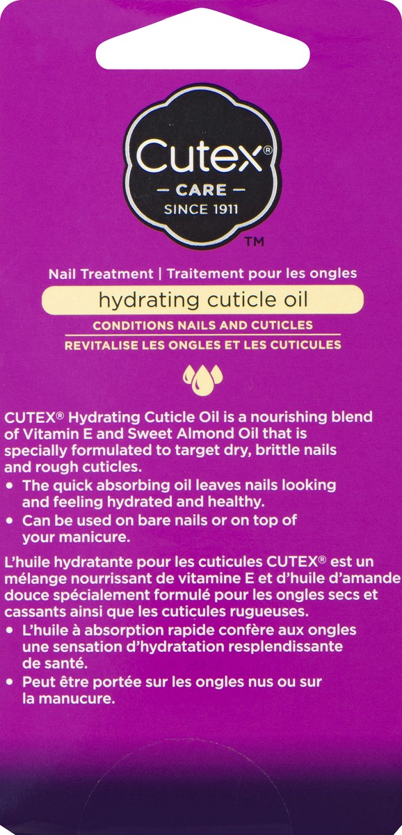 slide 9 of 9, Cutex Hydrating Cuticle Oil, 0.46 oz