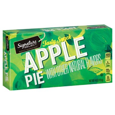 slide 1 of 4, Signature Kitchens Apple Fruit Snack Pie, 4.5 oz