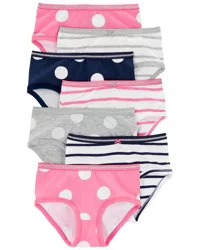 Carter's Carters 7-Pack Stretch Cotton Underwear Multi 2-3