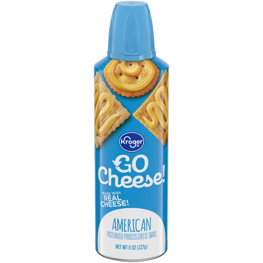 slide 2 of 4, Kroger Go Cheese American Cheese Snack, 8 oz