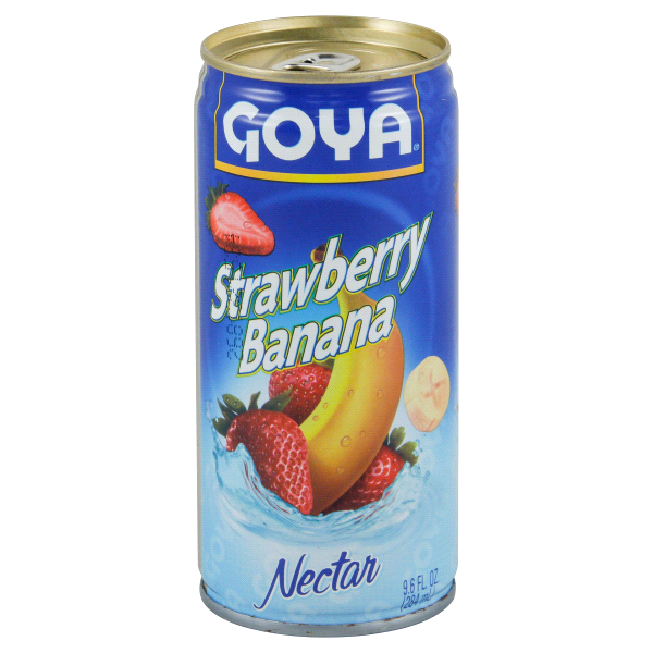 slide 1 of 4, Goya Strawberry Banana Nectar - 9.6 oz, 9.6 oz