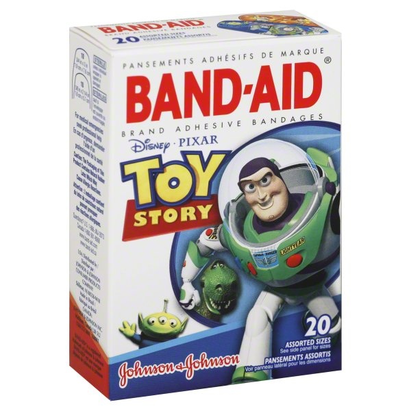 slide 1 of 1, BAND-AID Bandages 20 ea, 20 ct
