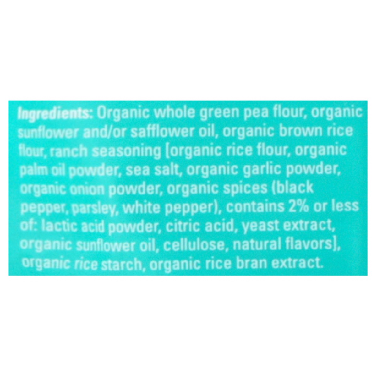 slide 7 of 12, Peeled Snacks Vegan Ranch Organic Baked Pea Puffs 4 oz, 4 oz