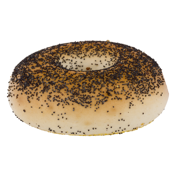 slide 1 of 1, Giant Bakery Poppy Seed Bagel (Single), 1 ct