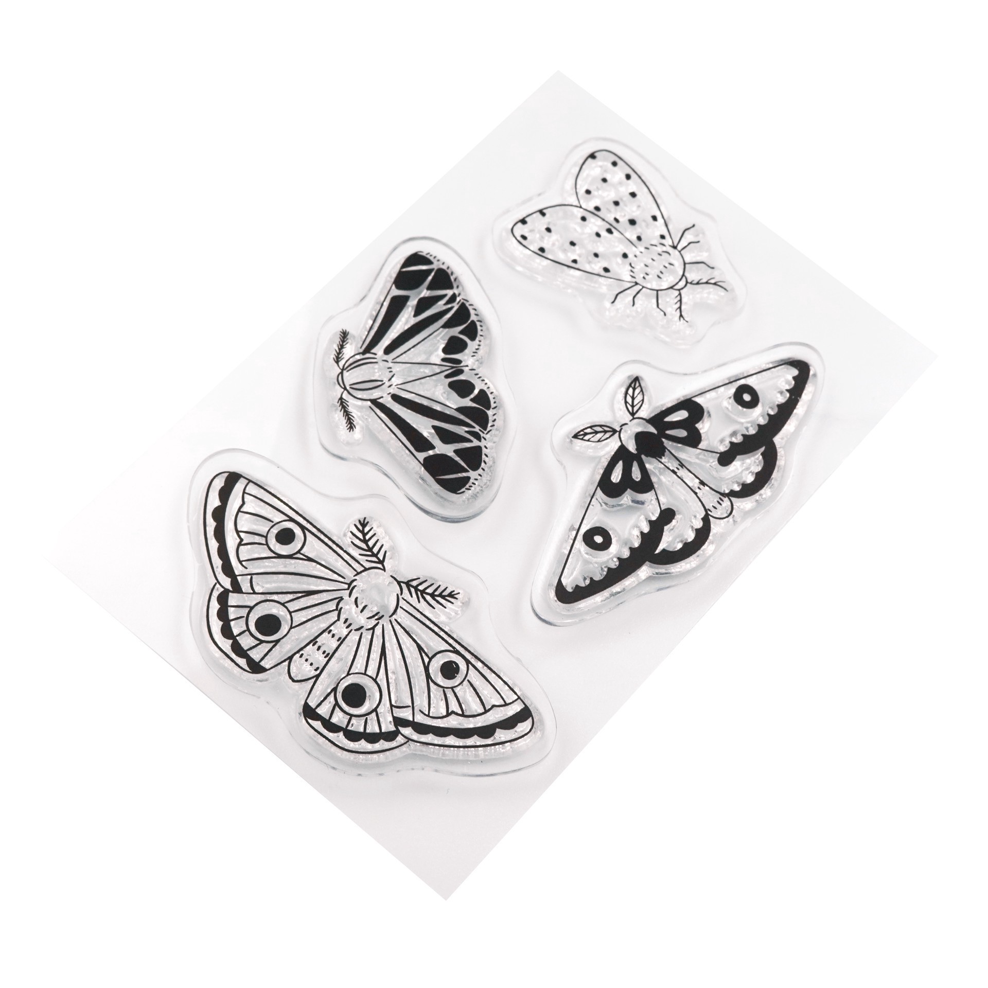 slide 2 of 3, Mini Plants Butterfly Stamp Set By Recollections, 2 in x 3 in
