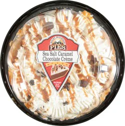 Quality Bakery Sea Salt Caramel Chocolate Creme Pie 26 oz