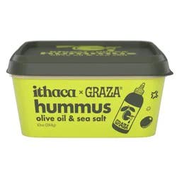 Ithaca Cold-Crafted X Graza Olive Oil & Sea Salt Hummus 10 oz