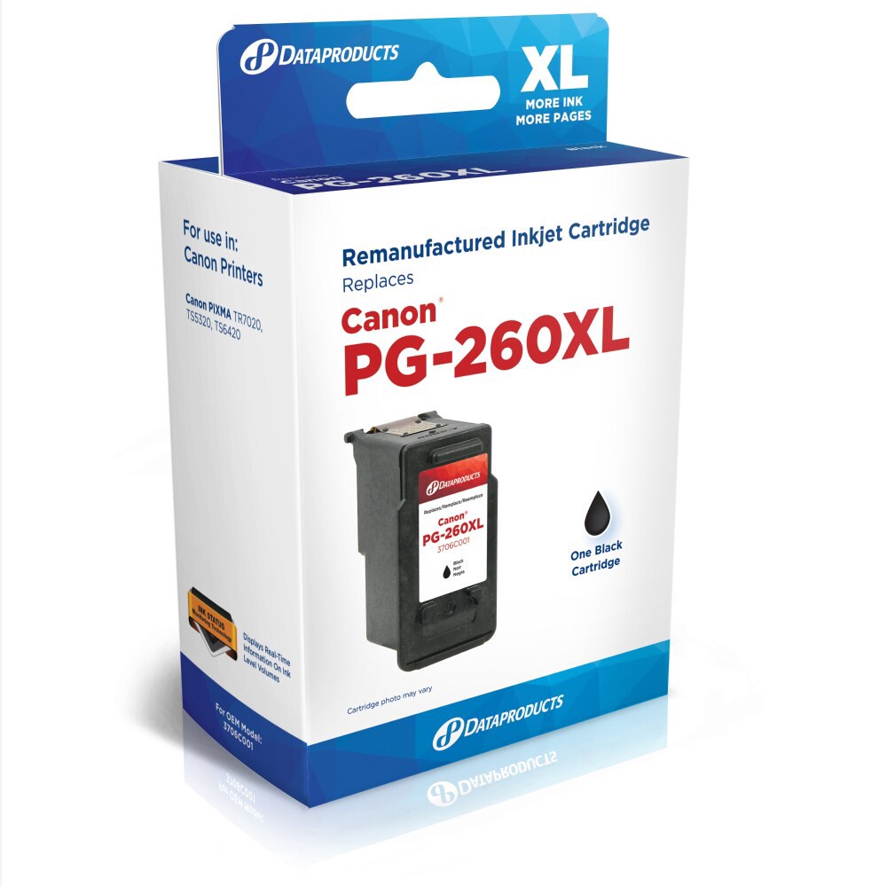 slide 1 of 2, Dataproducts Canon Pg-260Xl Black Inkjet Cartridge, 1 ct