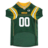 slide 4 of 5, Green Bay Packers Pet Mesh Jersey, Medium, MED