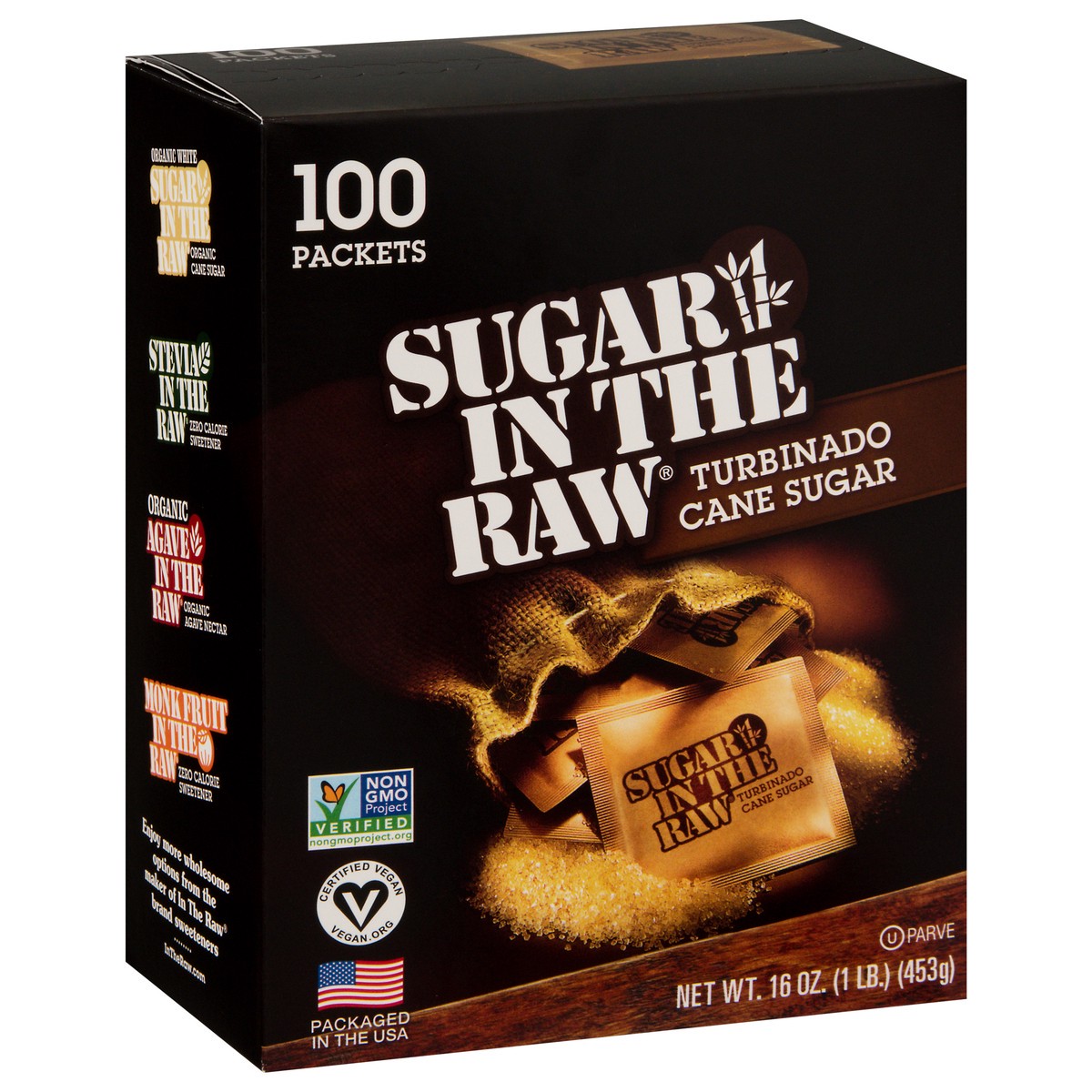 slide 2 of 9, Sugar in the Raw Turbinado Cane Sugar 100 ea, 100 ct