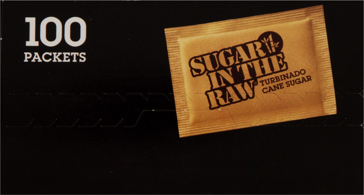 slide 9 of 9, Sugar in the Raw Turbinado Cane Sugar 100 ea, 100 ct