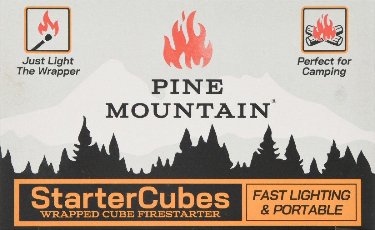 slide 11 of 12, Pine Mountain Indoor and Outdoor Starter Cubes 0.58 lb, 24 ct