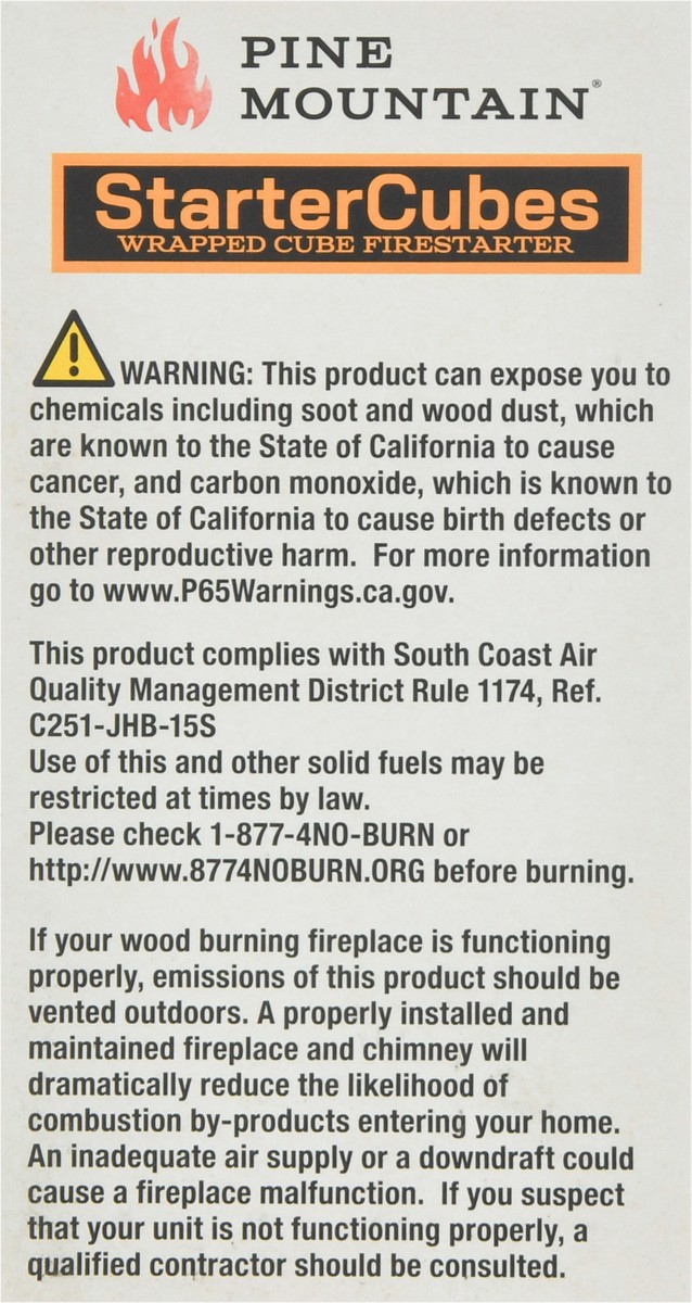 slide 6 of 12, Pine Mountain Indoor and Outdoor Starter Cubes 0.58 lb, 24 ct