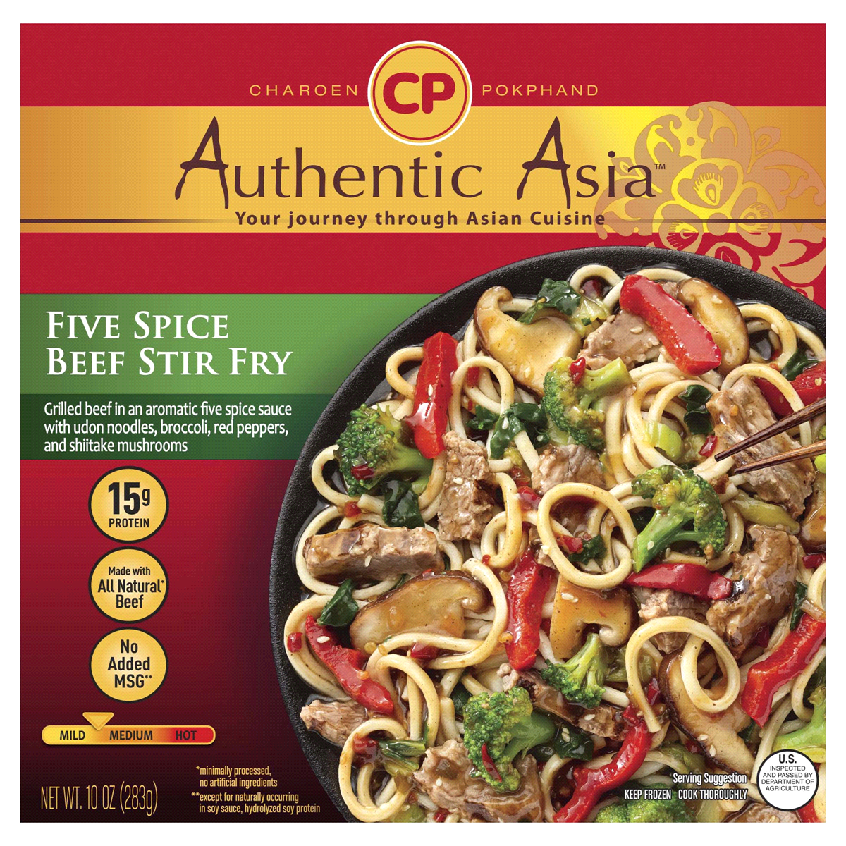 slide 1 of 1, Authentic Asia Beef Stir Fry, 10 oz