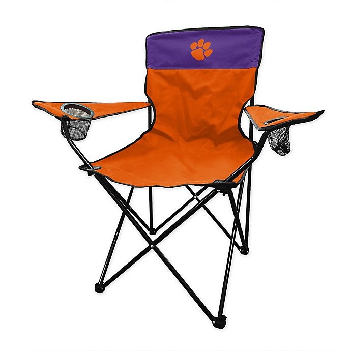 slide 1 of 1, NCAA Clemson University Legacy Folding Chair - Orange, 1 ct