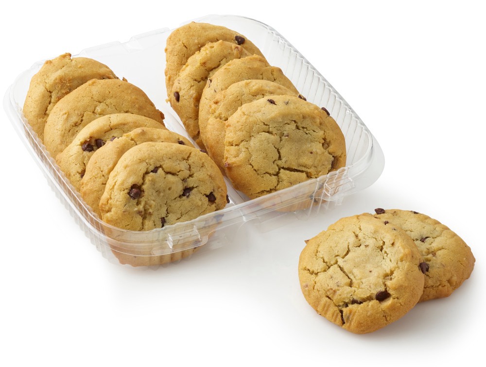 slide 2 of 2, Kroger Banana Nut Chocolate Chip Soft Top Cookies, 10 ct