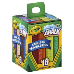 Crayola Sidewalk Chalk Washable 4+