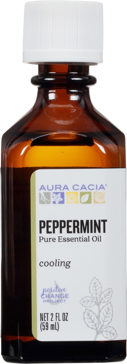 slide 10 of 13, Aura Cacia Peppermint Essential Oil, 2 oz