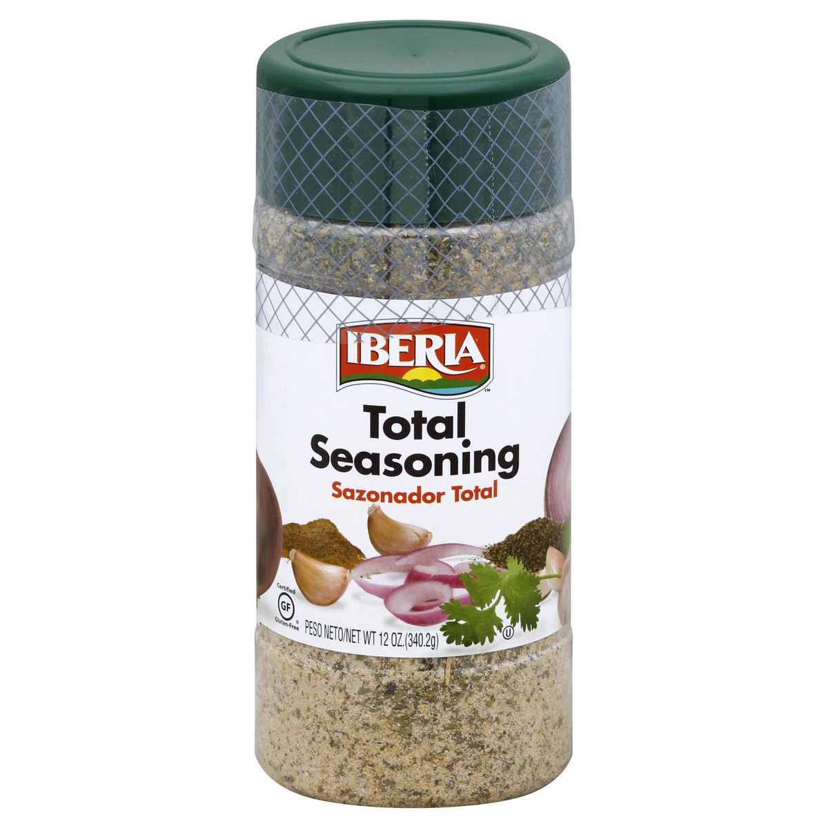 slide 2 of 3, Iberia Flavors Total Seasoning 12 oz, 12 oz