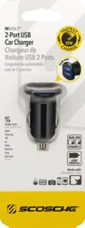 Scosche 2-Port USB Car Charger - 1 ea
