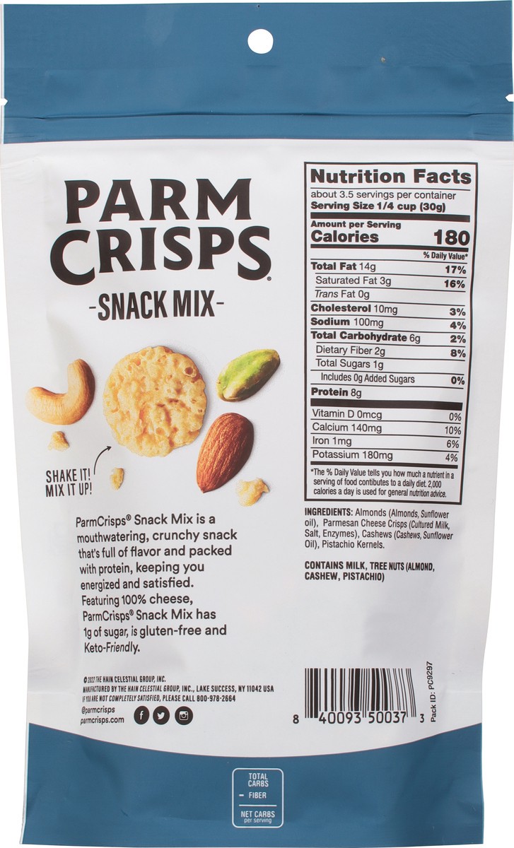 slide 4 of 7, ParmCrisps Parm Crisp Original Snack Mix, 4 oz