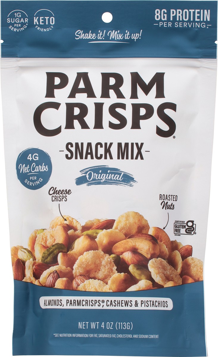 slide 6 of 7, ParmCrisps Parm Crisp Original Snack Mix, 4 oz