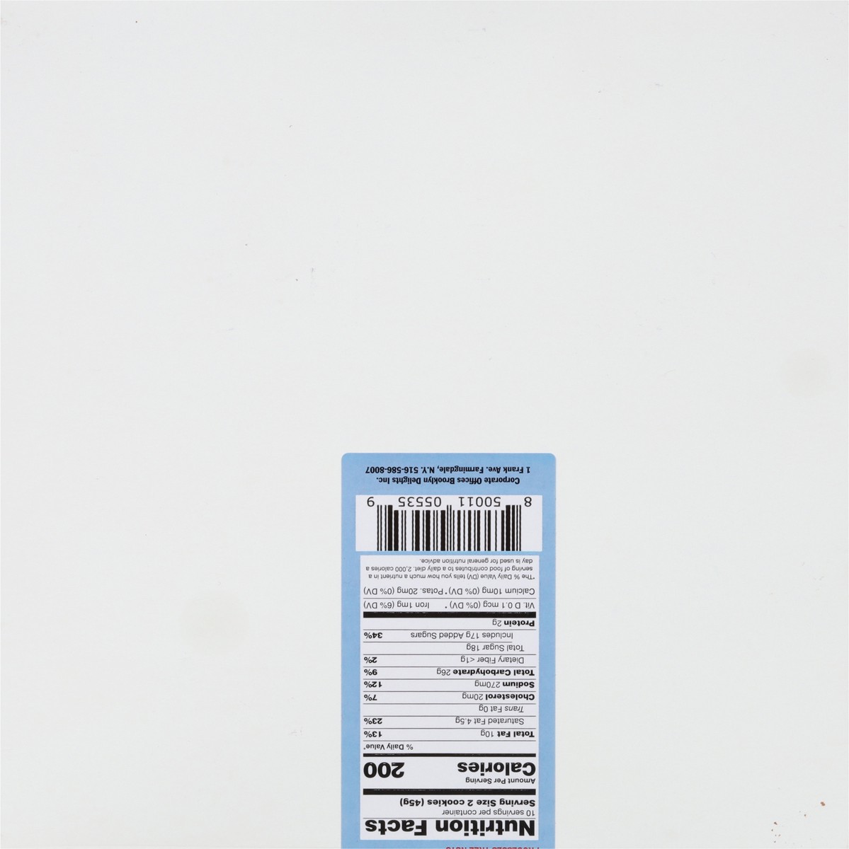 slide 3 of 13, Brooklyn Delights Mom's Recipe Thin Chocolate Chip Cookies 16 oz, 16 oz