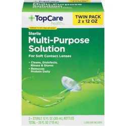 TopCare Health Multi-Purpose Solution Twin Pack - 2 ea