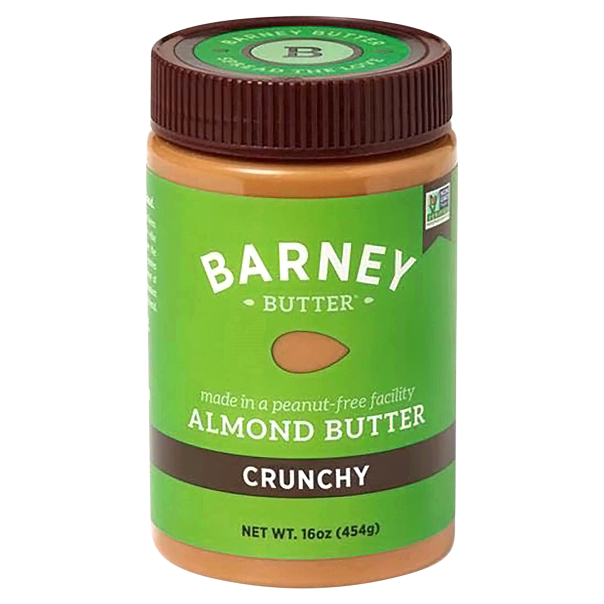 slide 1 of 1, Barney Butter Almond Butter, Crunchy, 16 oz
