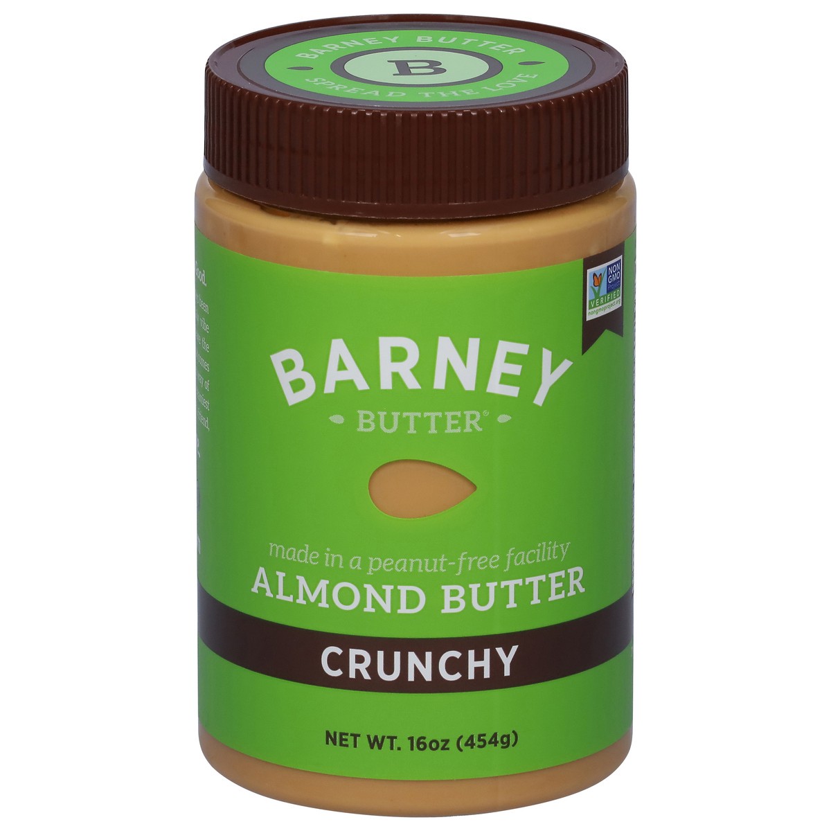 slide 1 of 14, Barney Butter Crunchy Almond Butter 16 oz, 16 oz