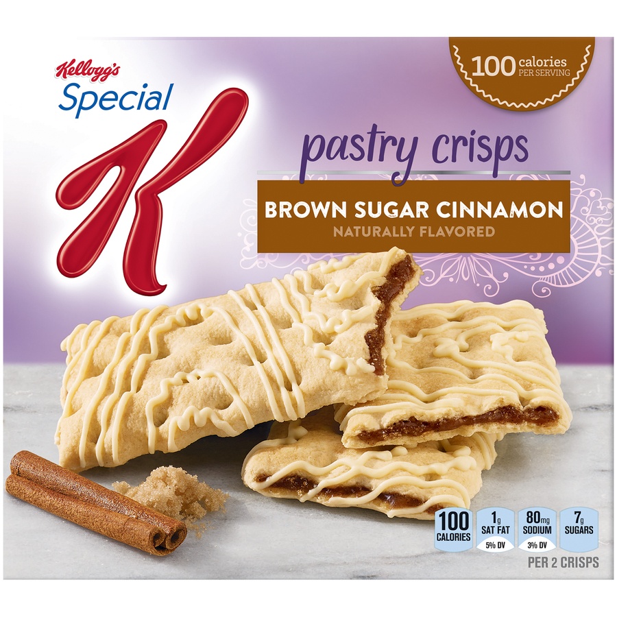 slide 1 of 7, Kellogg's Special K Brown Sugar Cinnamon Pastry Crisps, 5 ct; 0.88 oz