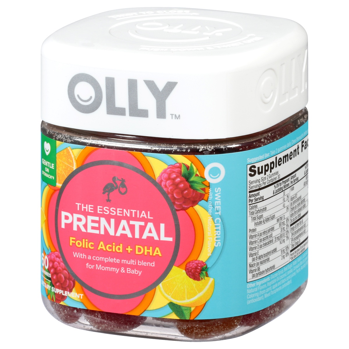 olly prenatal folic acid and dha reviews
